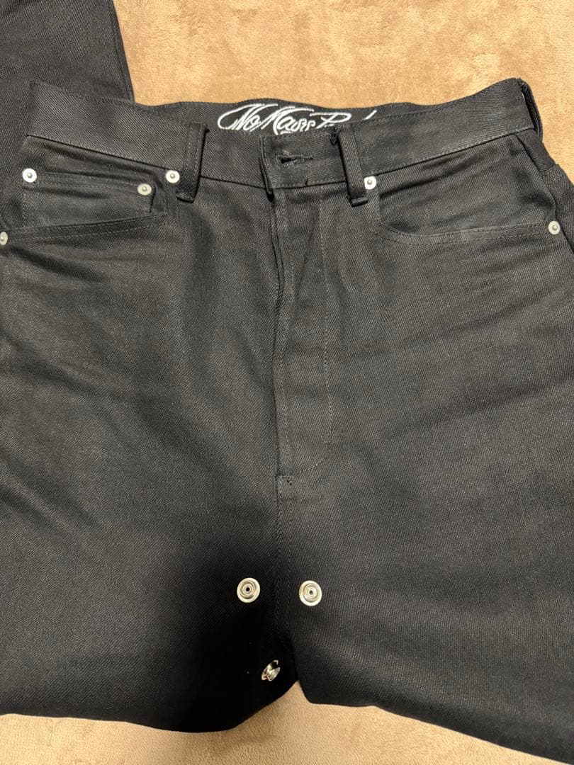 パンツ NO MASS PROD BAGGY JEANS