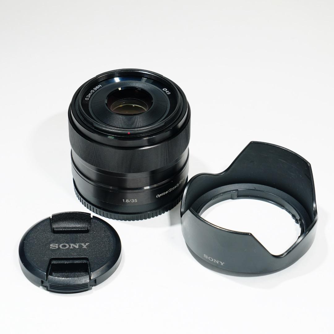 【美品】動作◎ SONY E 35mm F1.8 OSS 神レンズ 870