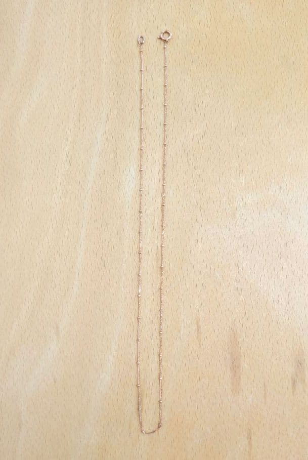 ノジェス　チェーンネックレス　10金　約40cm