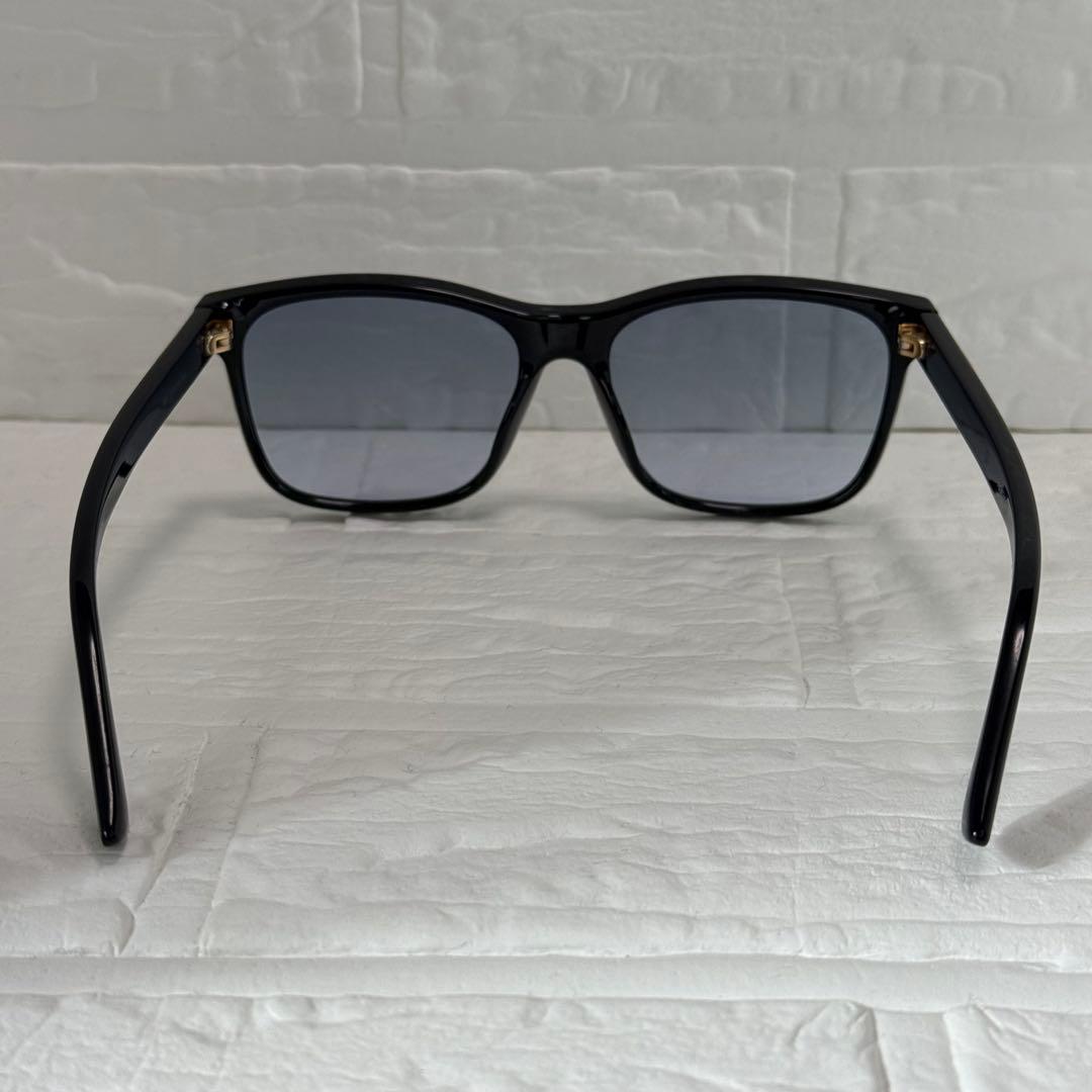 GUCCI サングラス 黒 ブルー系レンズ 純正レンズ付 ケース付