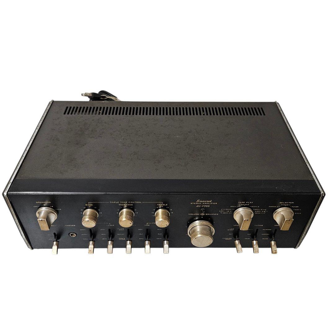 ジャンク品 SANSUI AU-7700 プリメインアンプ サンスイ