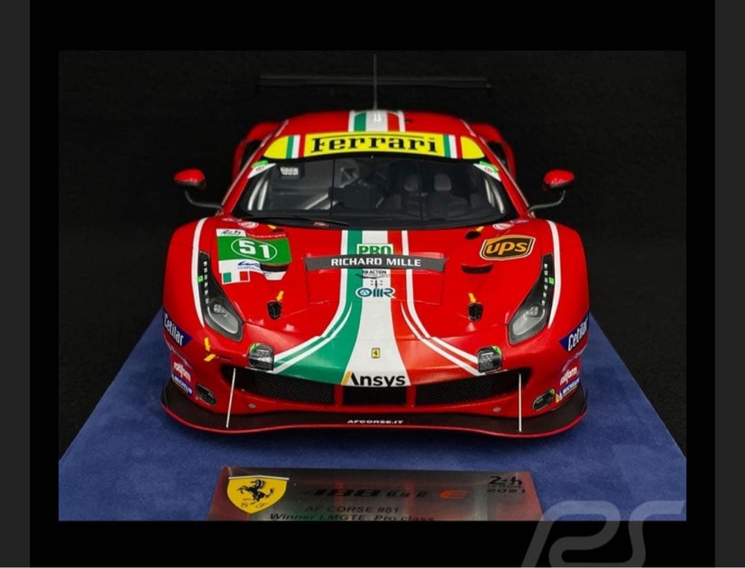 ルックスマート　1/18 Ferrari 488 GT3 ミニカー