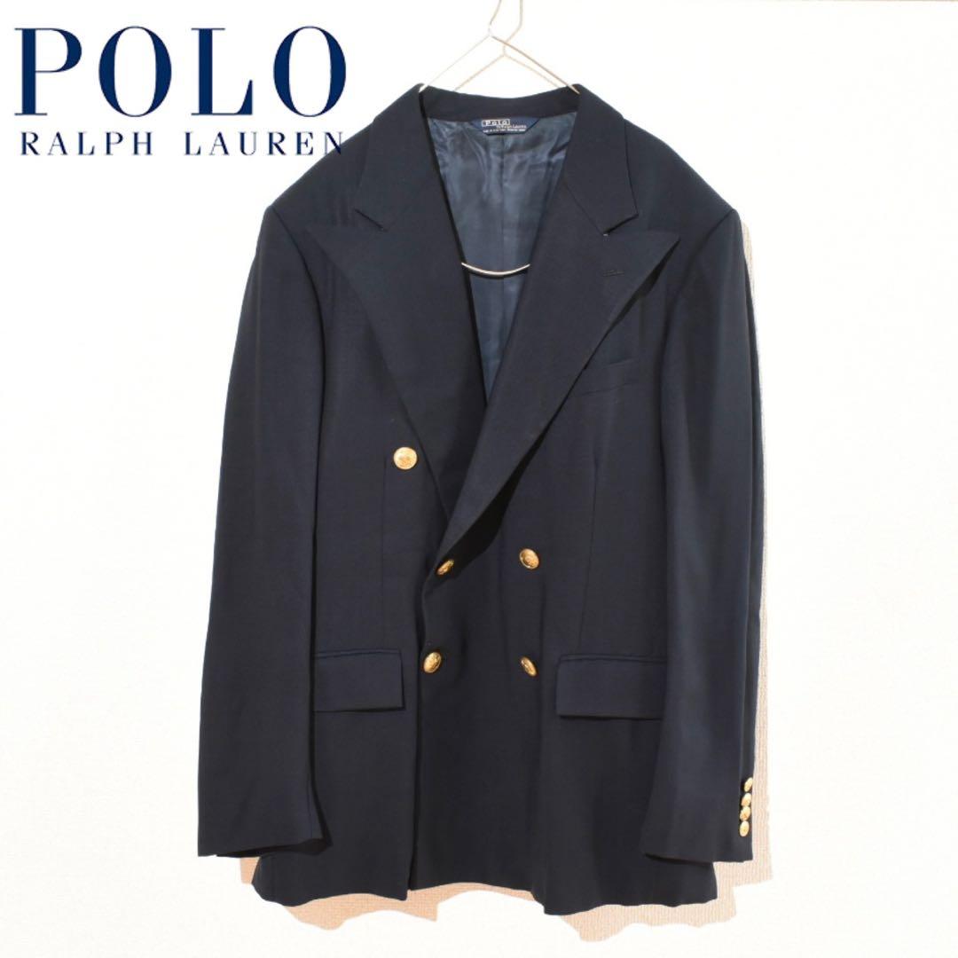 【Polo Ralph Lauren/ポロラルフローレン】 ネイビー ジャケット