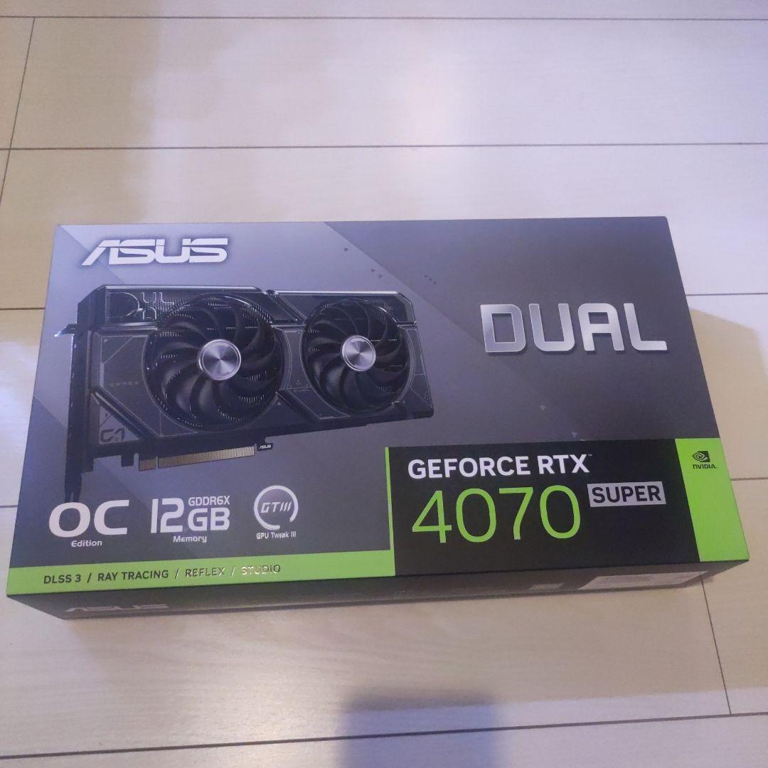 グラフィックボード・グラボ・ビデオカード ASUS GEFORCE RTX 4070 SUPER