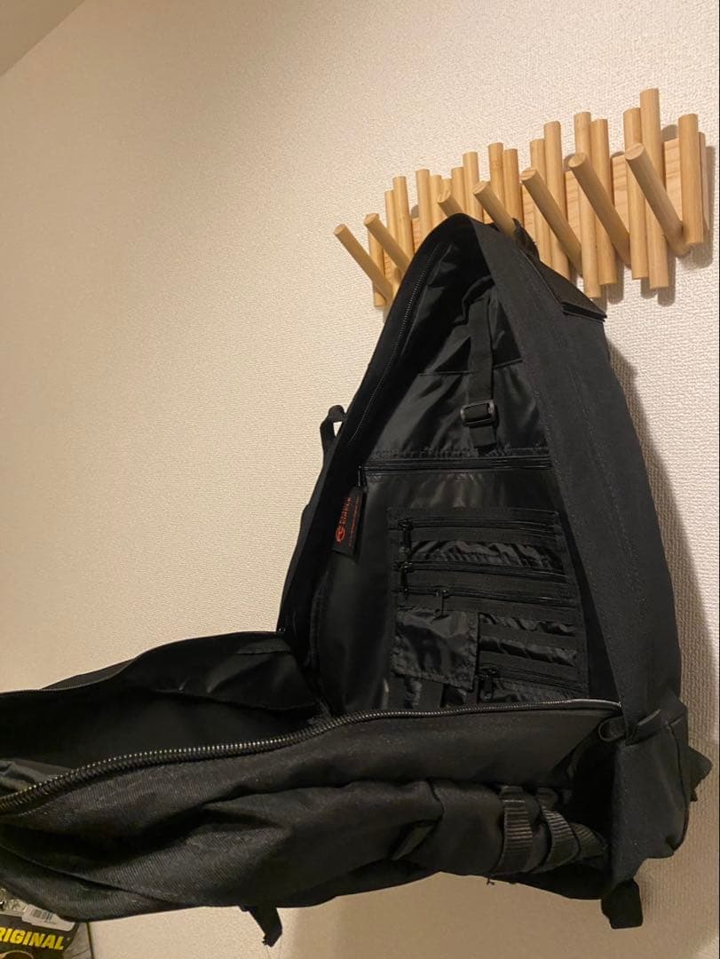 ミリタリー バック アメリカ国旗パッチ付き