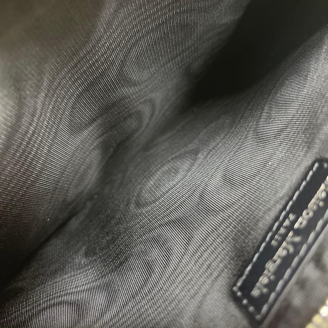 Maison Margiela メゾンマルジェラ クラッチバッグ レザー 黒
