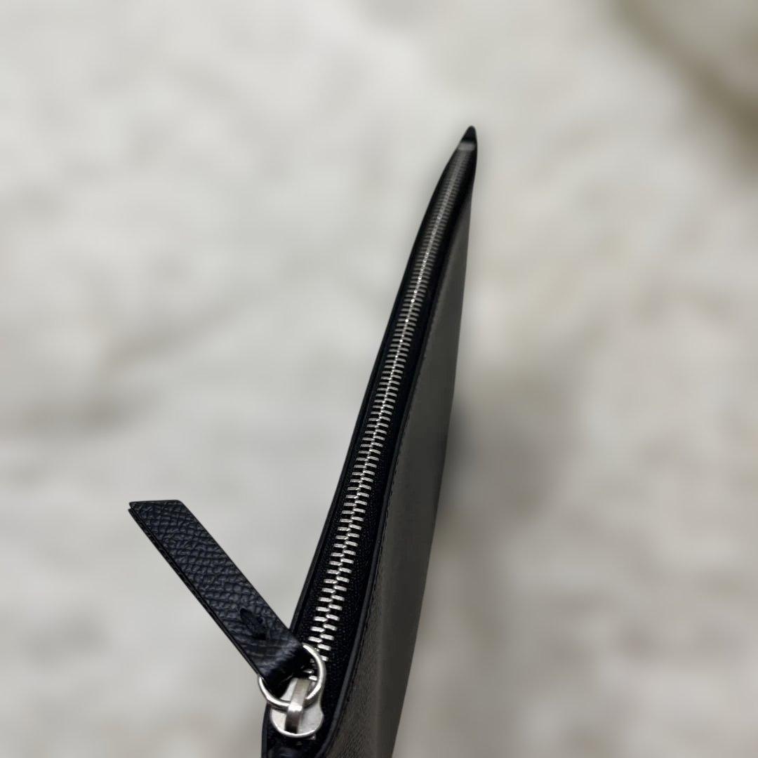 Maison Margiela メゾンマルジェラ クラッチバッグ レザー 黒