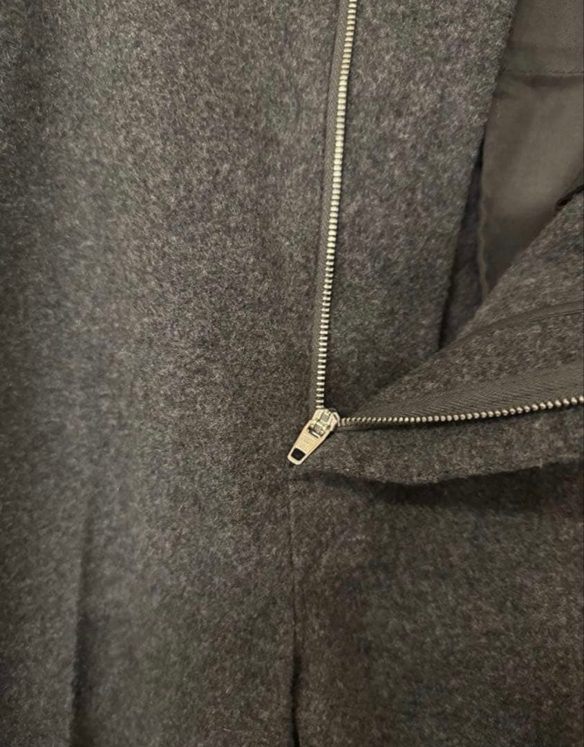 【美品】ルメール　LEMAIRE　ウール　スラックス　グレー