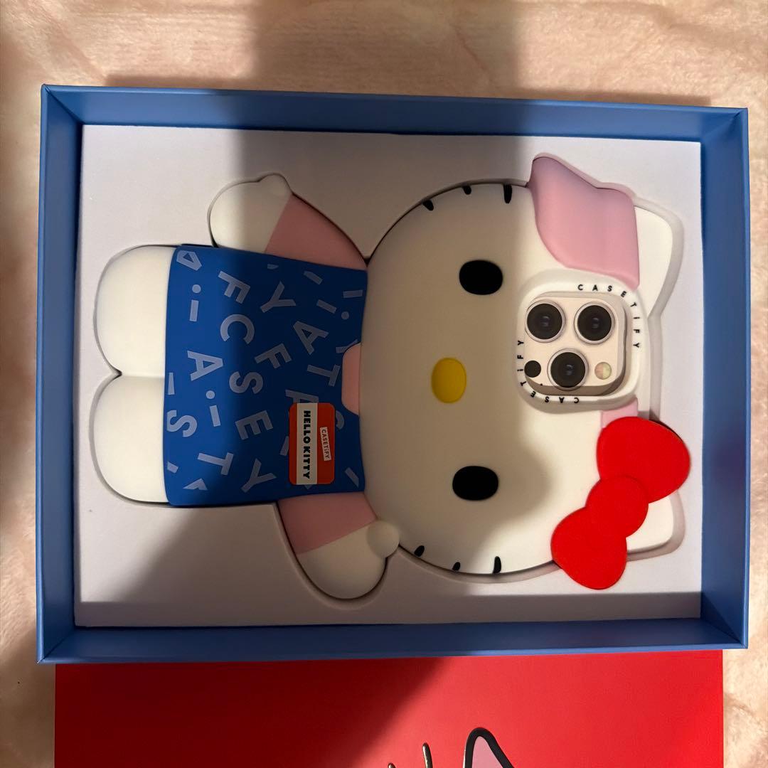 ハローキティ シリコン iPhoneケース　CASETIFY