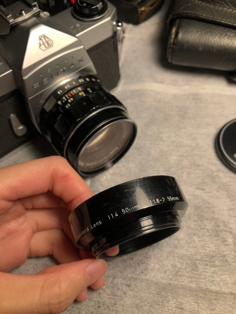 分解整備済 ASAHI PENTAX SLメーターなしSPフィルムカメラ 実用品