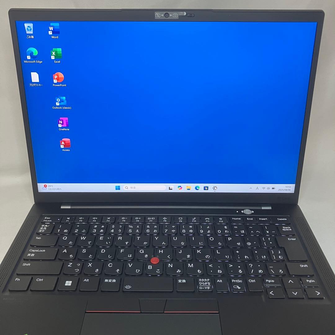 美品 ThinkPad X1 Carbon Gen10 i5 16GB オフィス