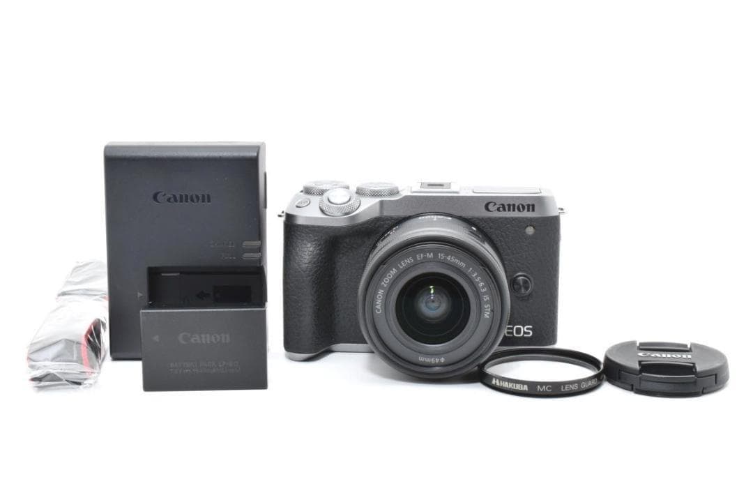 Canon EOS M6 Mark II レンズキット ミラーレス一眼カメラ