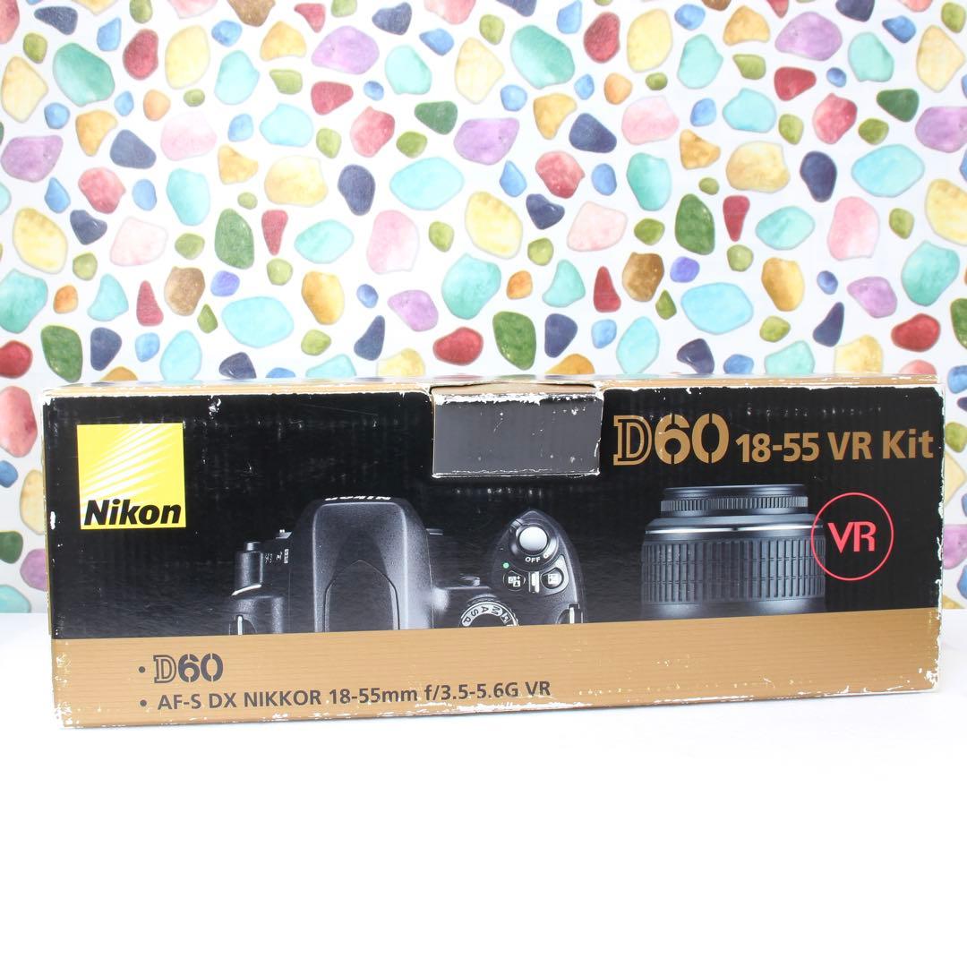 ♥︎◇NIKON D60 ◇おすすめカメラ♪ ◇スマホ転送♪ ◇レンズキット