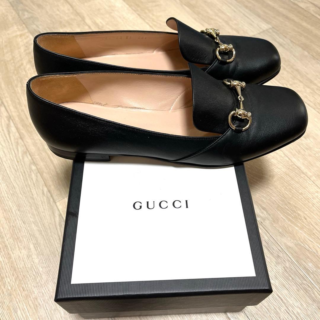 GUCCI グッチ　ローファー　ホースビット