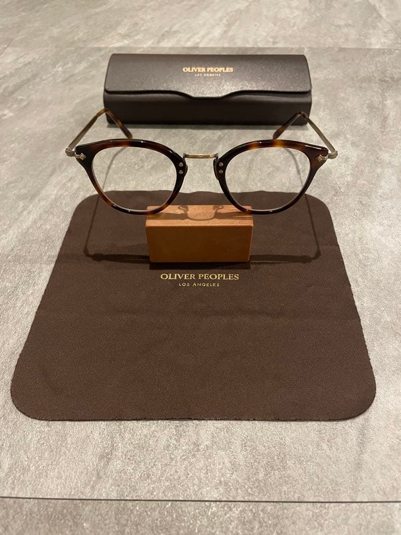 OLIVER PEOPLES オリバーピープルズ　507C メガネ　度有り日本製