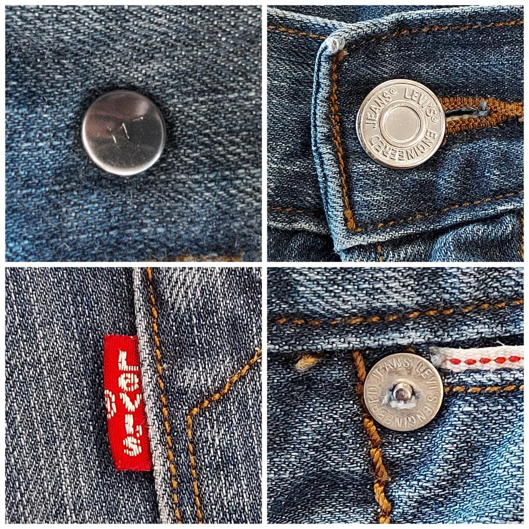 リーバイス エンジニアード ジーンズ W36 00s 青 古着 立体 18586