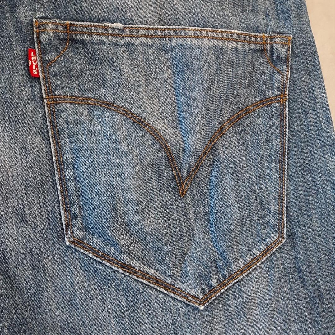 リーバイス エンジニアード ジーンズ W36 00s 青 古着 立体 18586