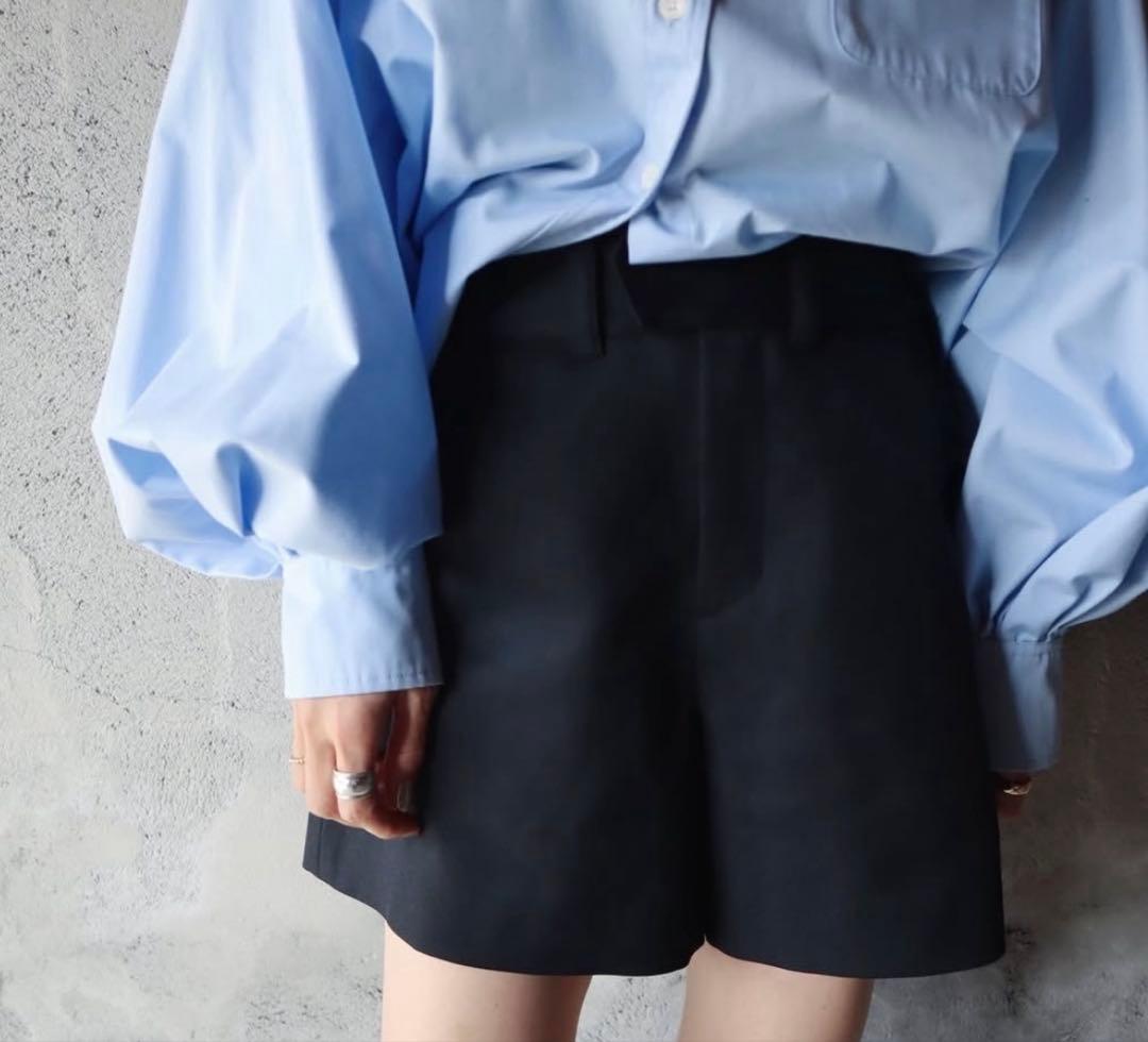 新品　epa エパ　ハイウエストショートパンツ　ブラック