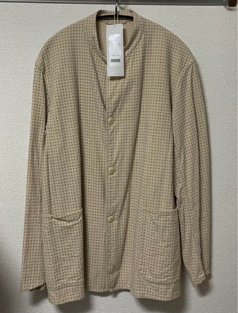 comoli ドットスタンドカラージャケット