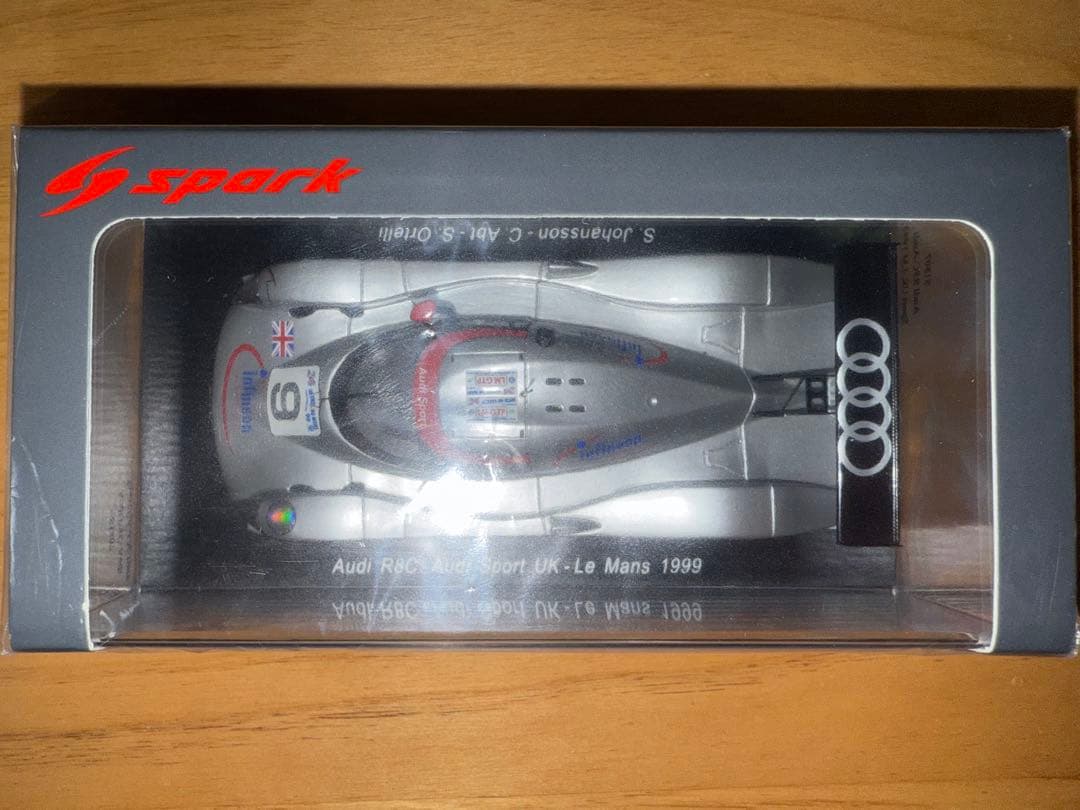ミニカー 1/43 Audi R8C #9 Le Mans 1999