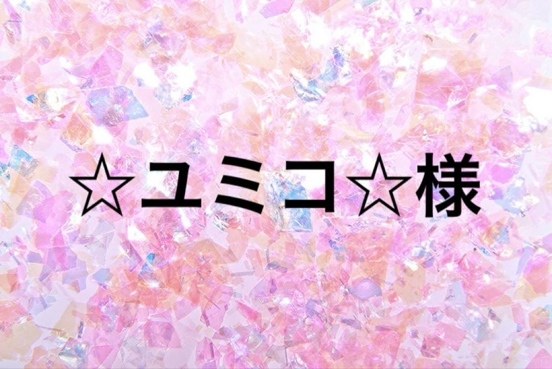 【匿名配送】☆ユミコ☆様