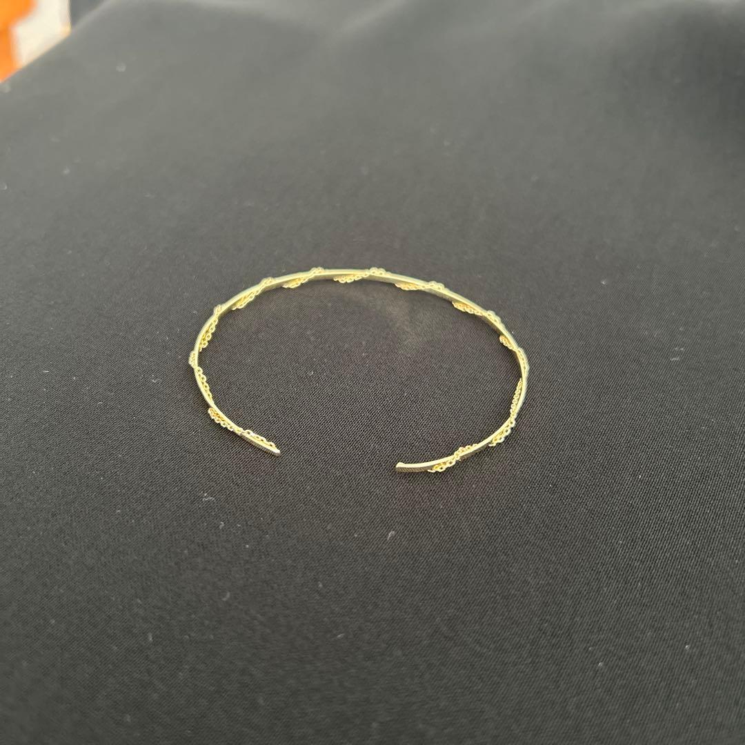ココシュニック K10 バングル　ラップチェーンバングル