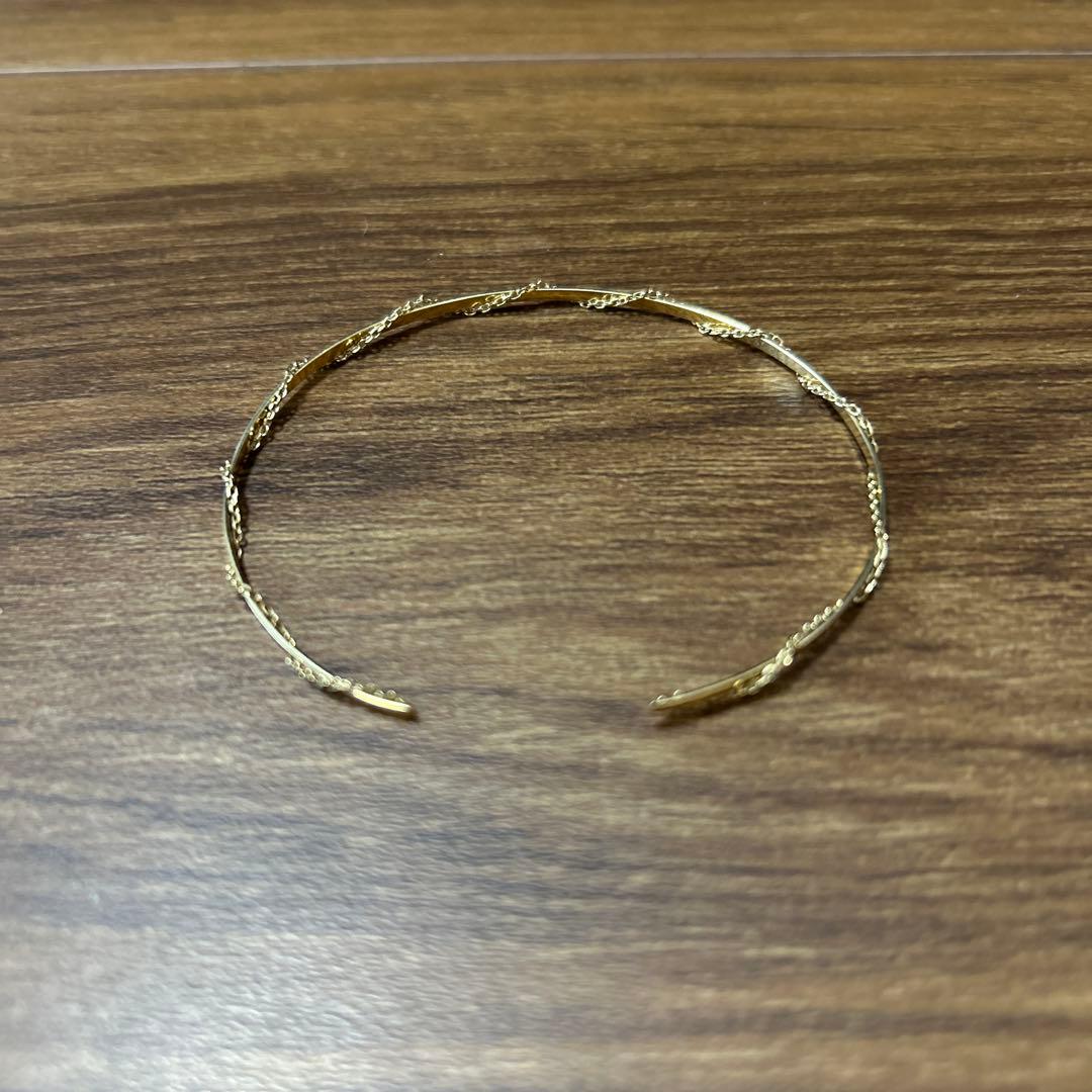 ココシュニック K10 バングル　ラップチェーンバングル