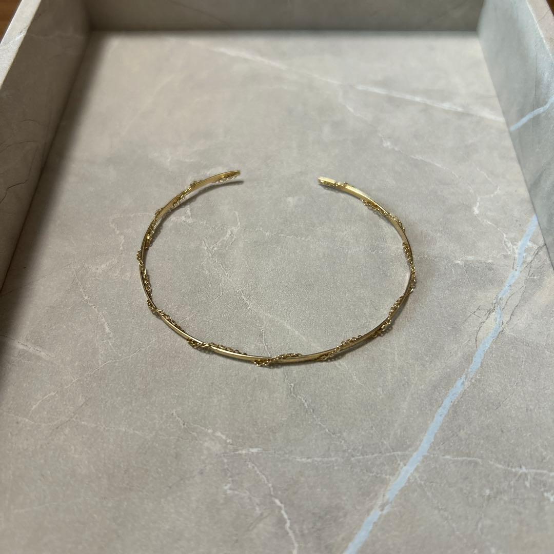 ココシュニック K10 バングル　ラップチェーンバングル