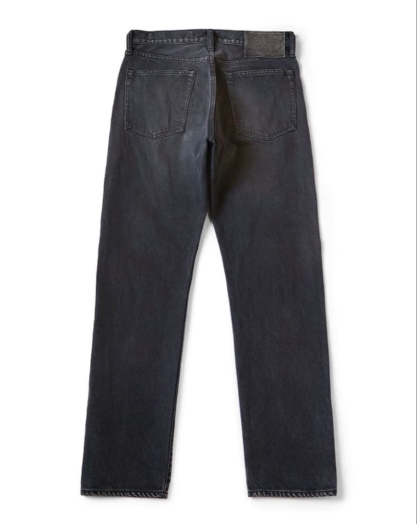 kapital black denim 後染め