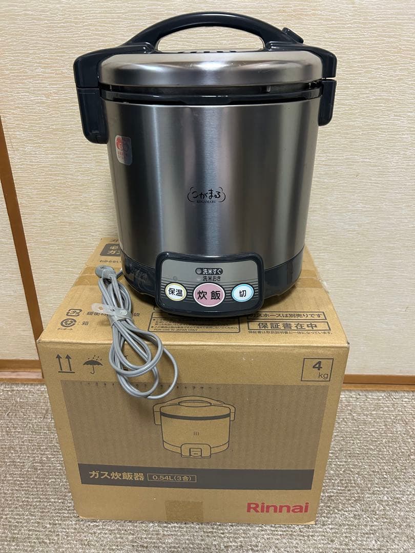 リンナイ ガス炊飯器（都市ガス用）RR-030FS