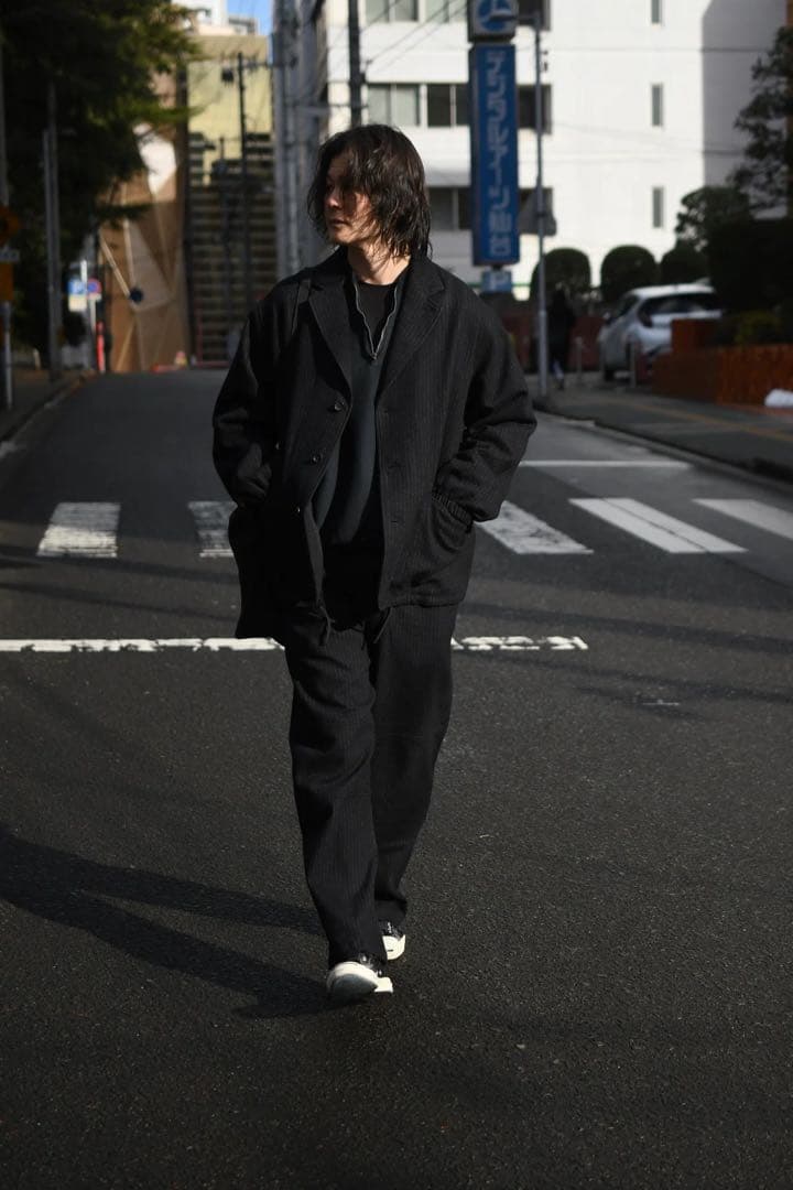 ジャケット・アウター The DUFFER N NEPHEWS MILLED WOOL BLAZER