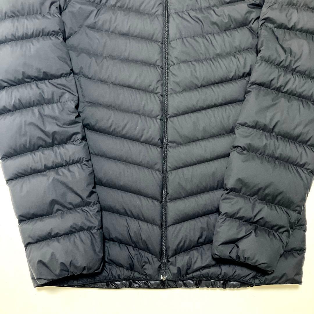 ノースフェイス ライトダウンジャケット パーカー　ブラック　L NY82011