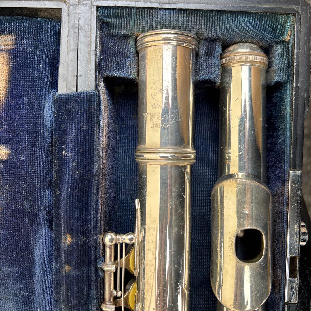 YFL-31 ヤマハ　フルート　頭部管銀製