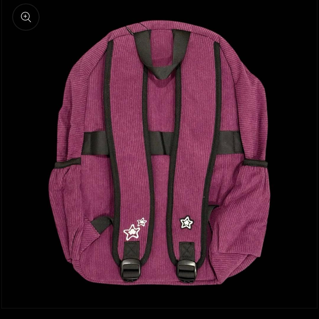 バッグ STAR TEAM CORDUROY BACKPACK PURPLE