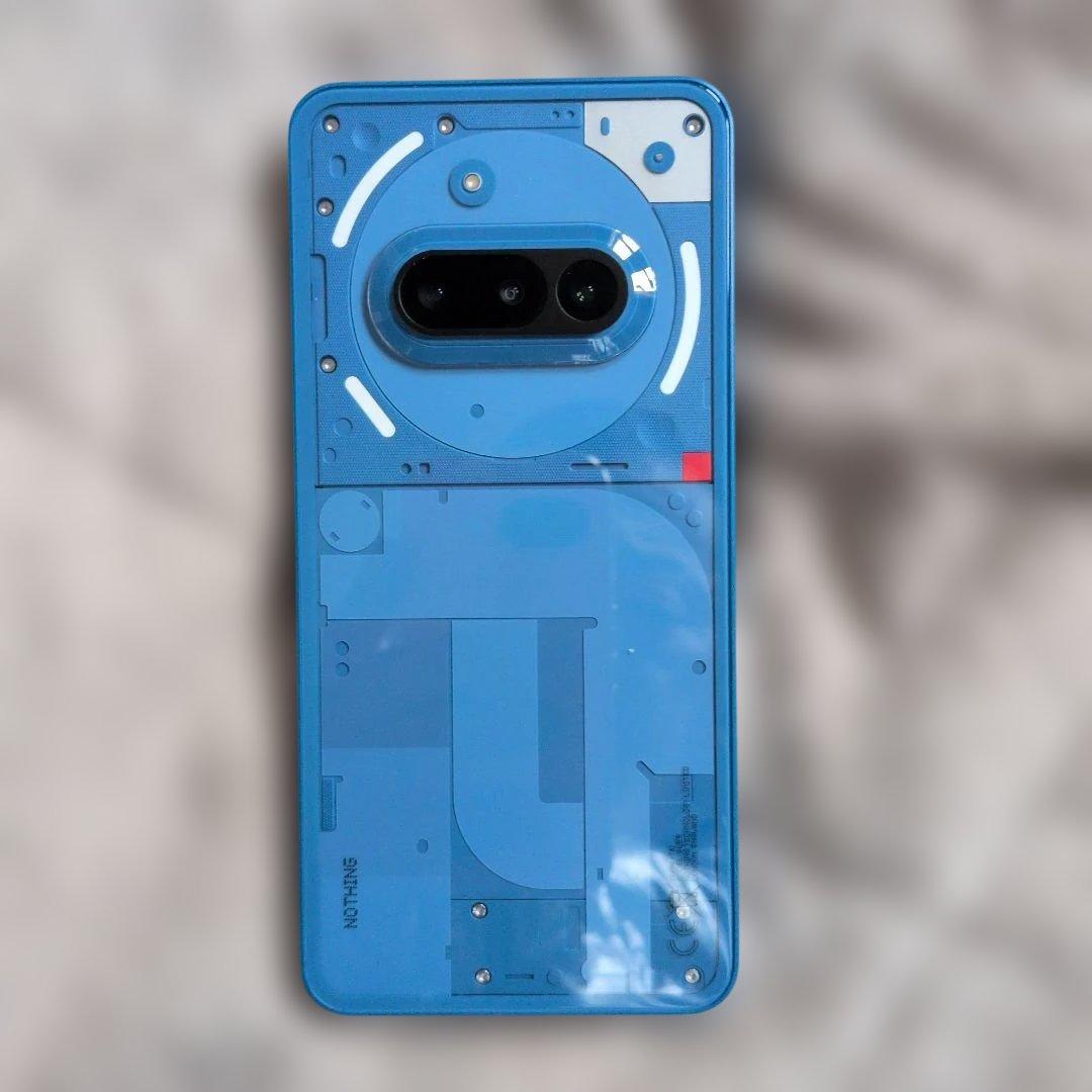 Nothing Phone (3a) 青 透明デザイン