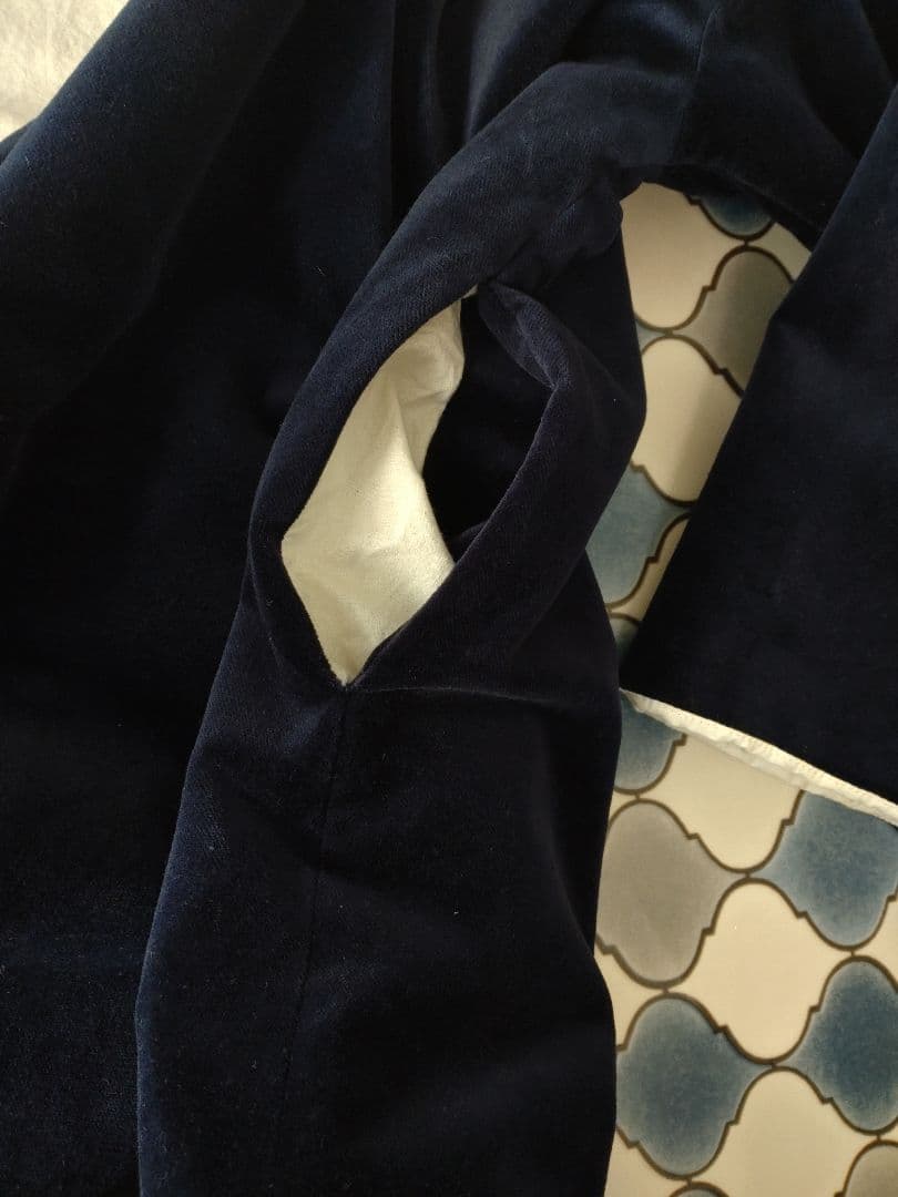 ピン有☆オネット Honnete ショールカラー カーデ ベルベット ジャケット