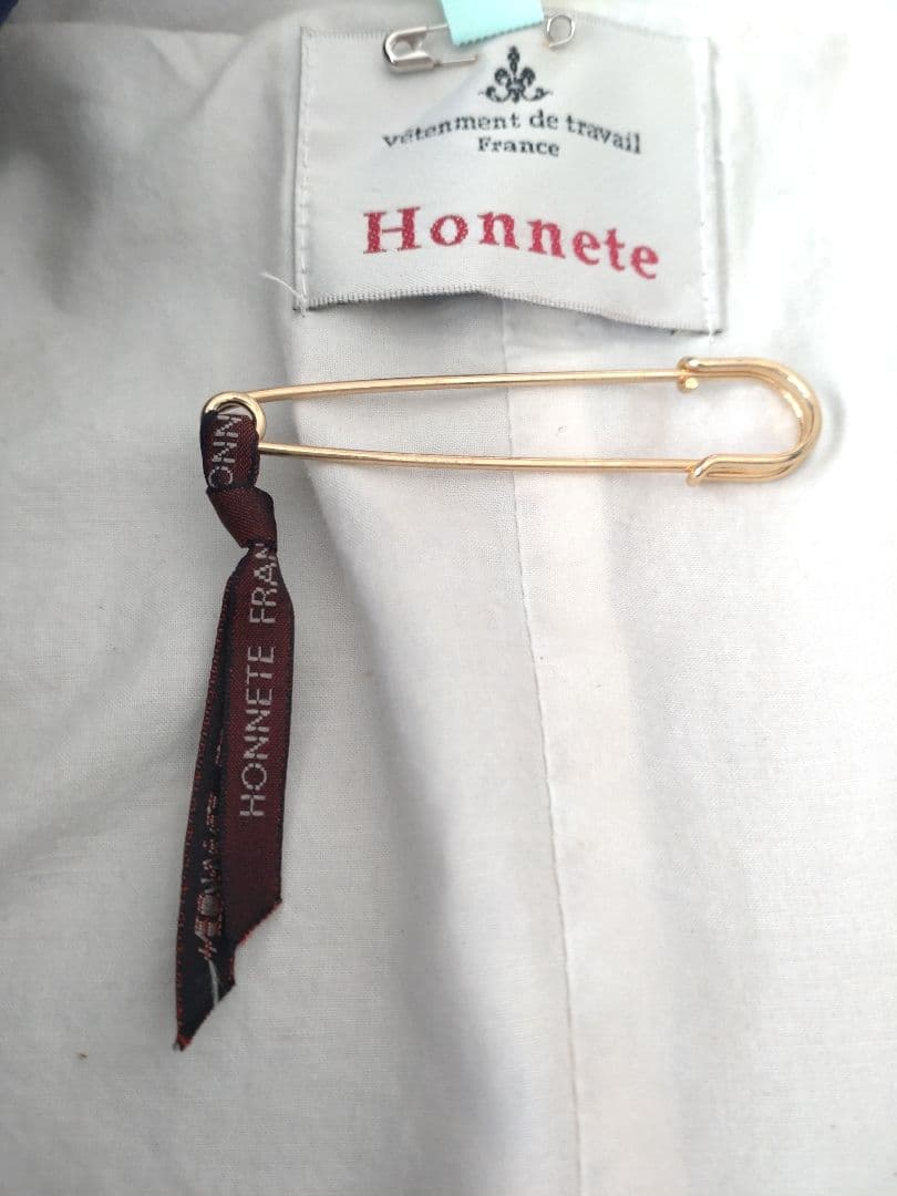 ピン有☆オネット Honnete ショールカラー カーデ ベルベット ジャケット