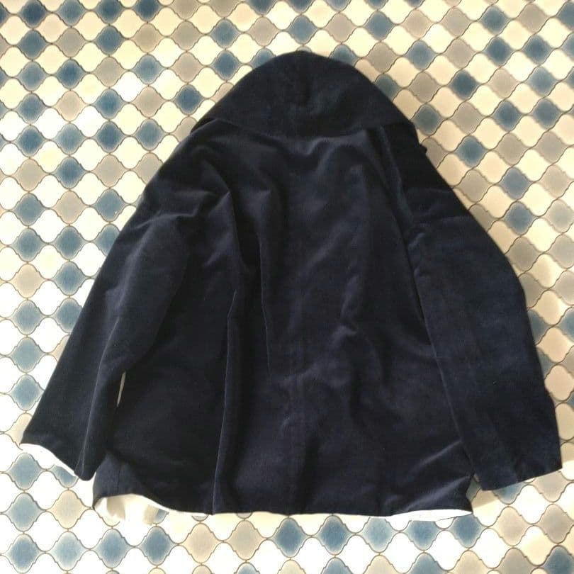 ピン有☆オネット Honnete ショールカラー カーデ ベルベット ジャケット