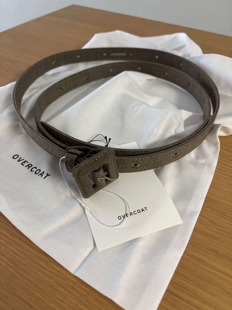 新品未使用25ss OVERCOAT ベルト オーバーコート