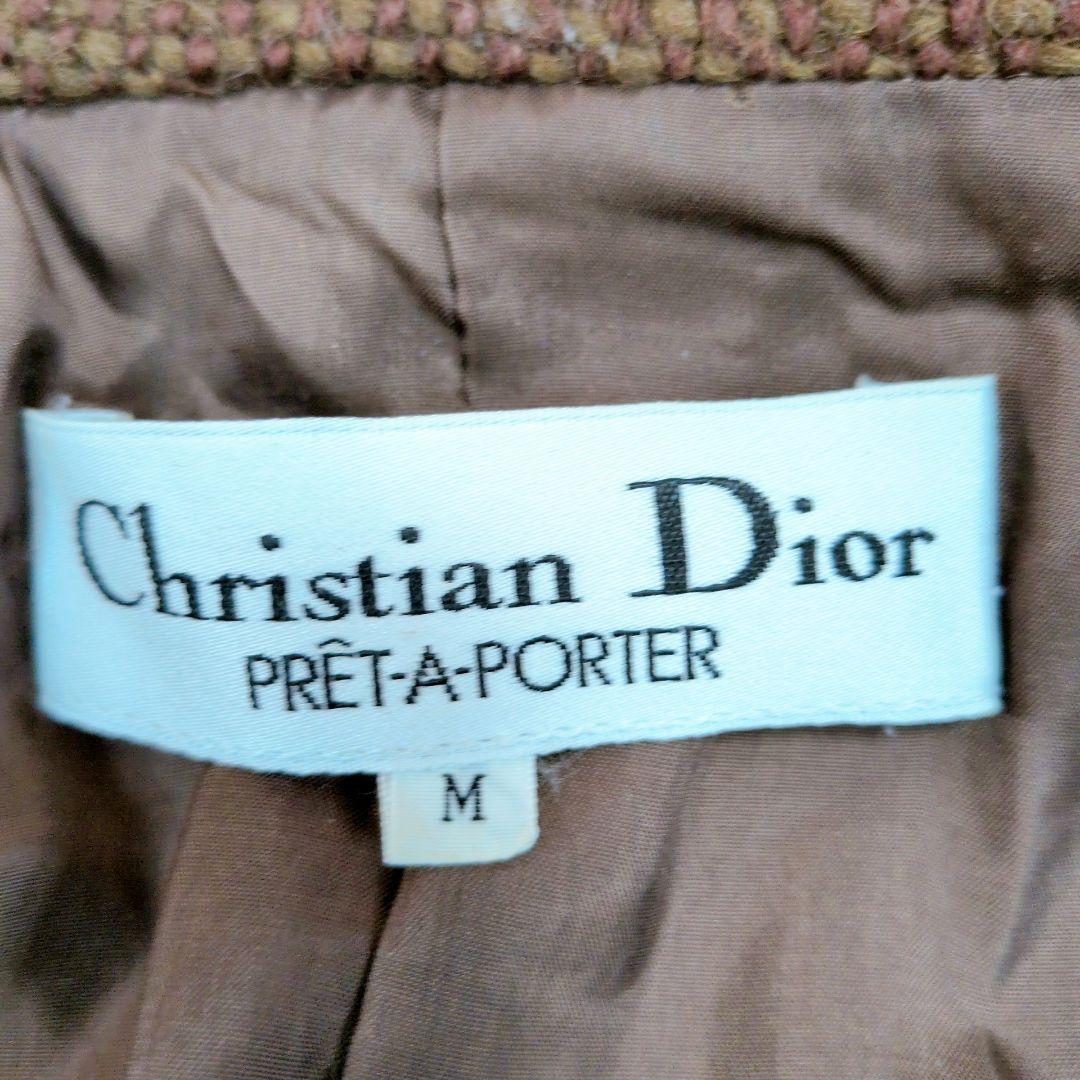 合馬公式アカウント1クリスチャンディオール テーラードジャケット ツイード