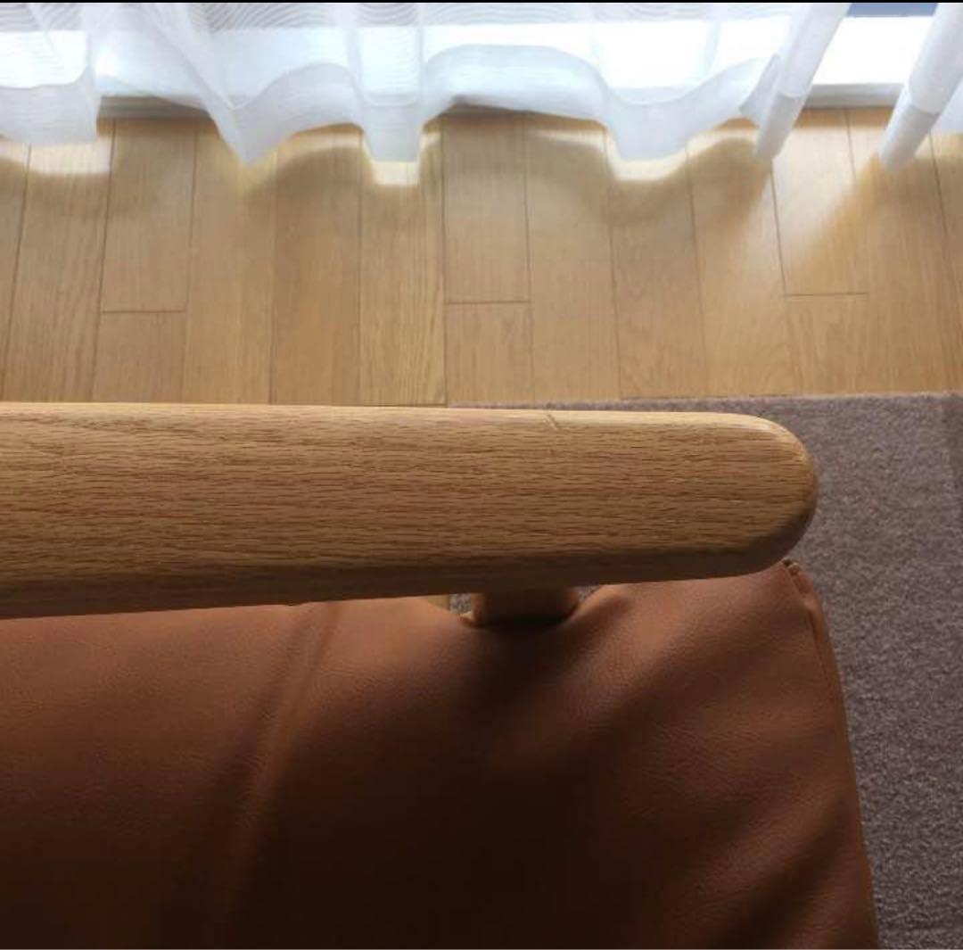 マルニ60 フレームチェア 1シーター 両肘 オーク ブラウン