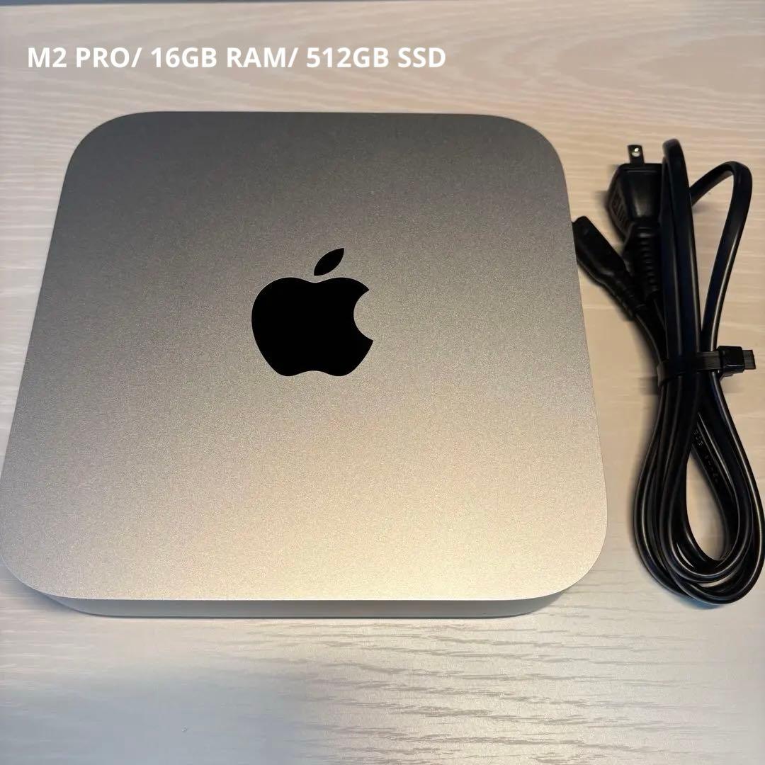 Mac mini M2 Pro 16GB Ram 512GB ストレージ