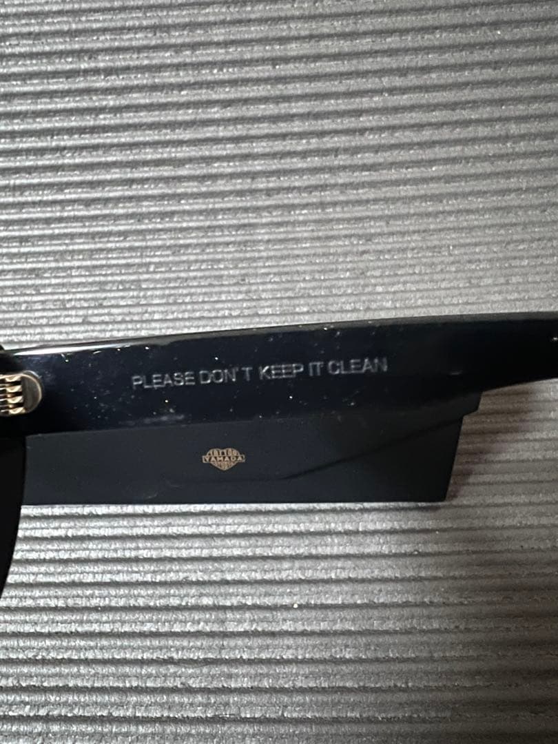 TSY ORIGINAL SAFTY GLASSES 002 BLACK 山田蓮