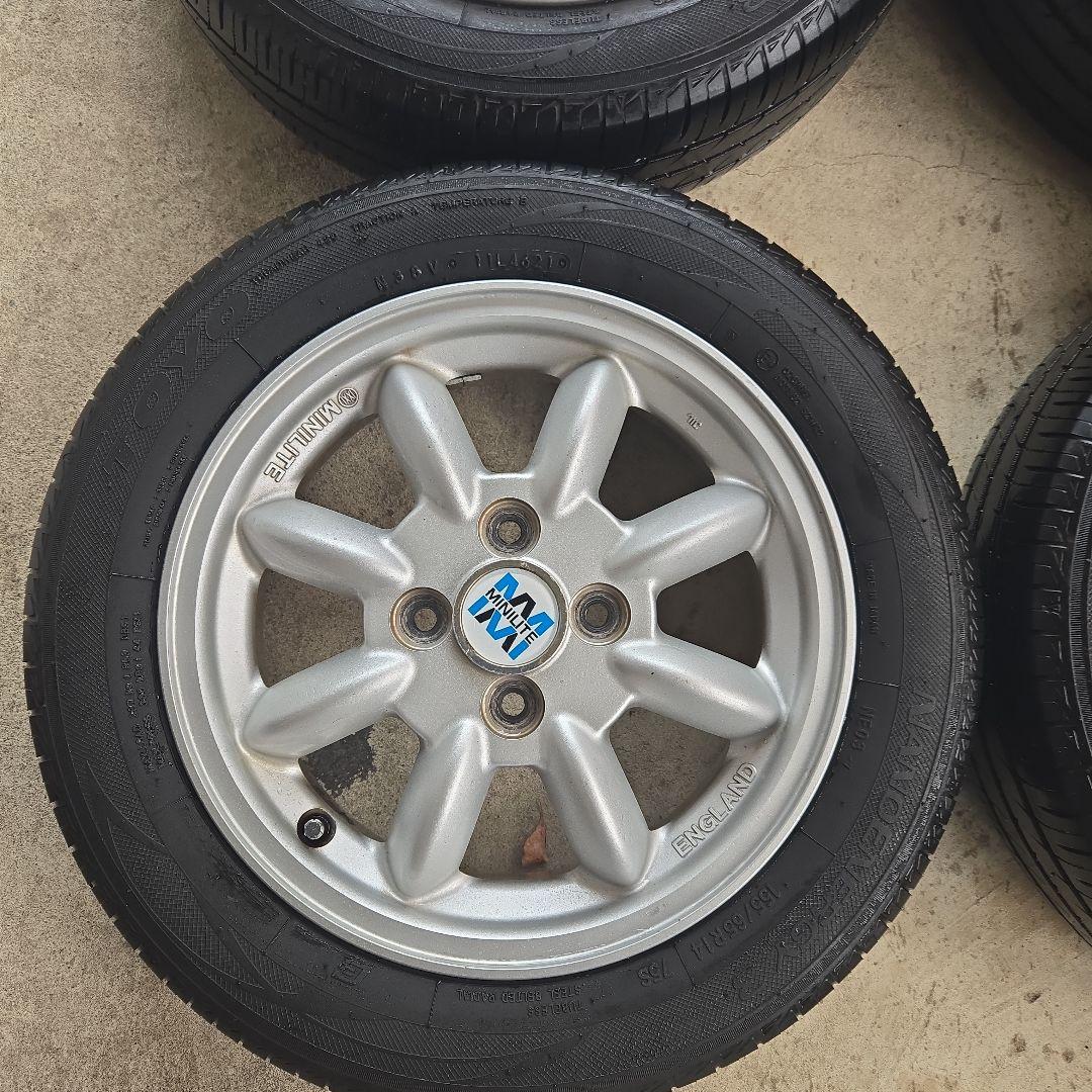 ミニライト　アルミホイールタイヤセット　155/65/14　軽自動車