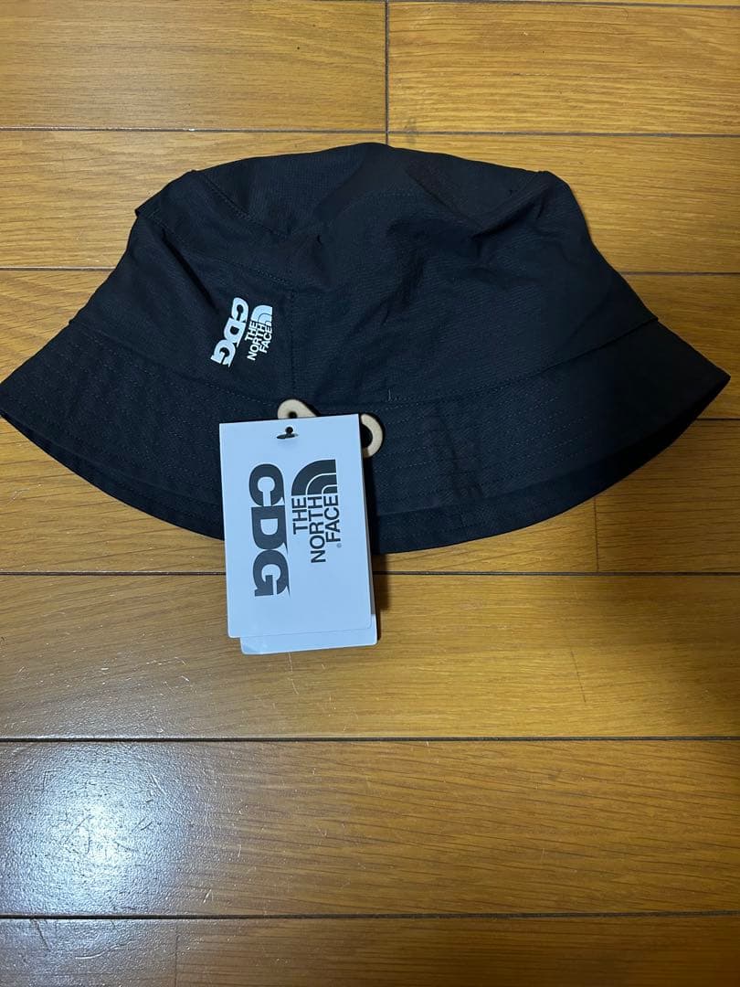 ザ ノースフェイス x コムデギャルソン バケットハット L/XL 黒 ブラック