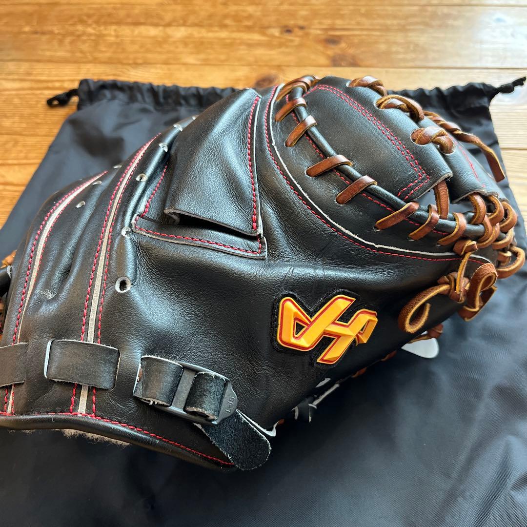 (美品)硬式用キャッチャーミット　 ハタケヤマ