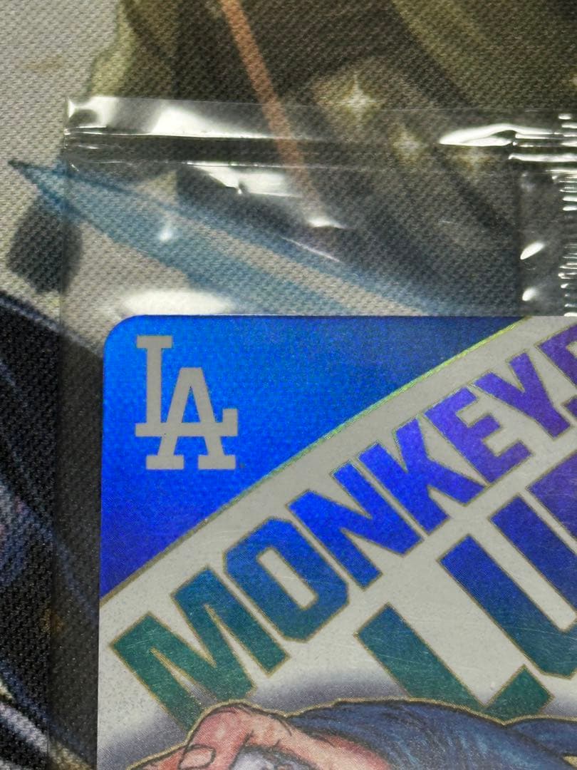 【新品未開封】モンキーDルフィ　ドジャース　プロモ　EB02-010