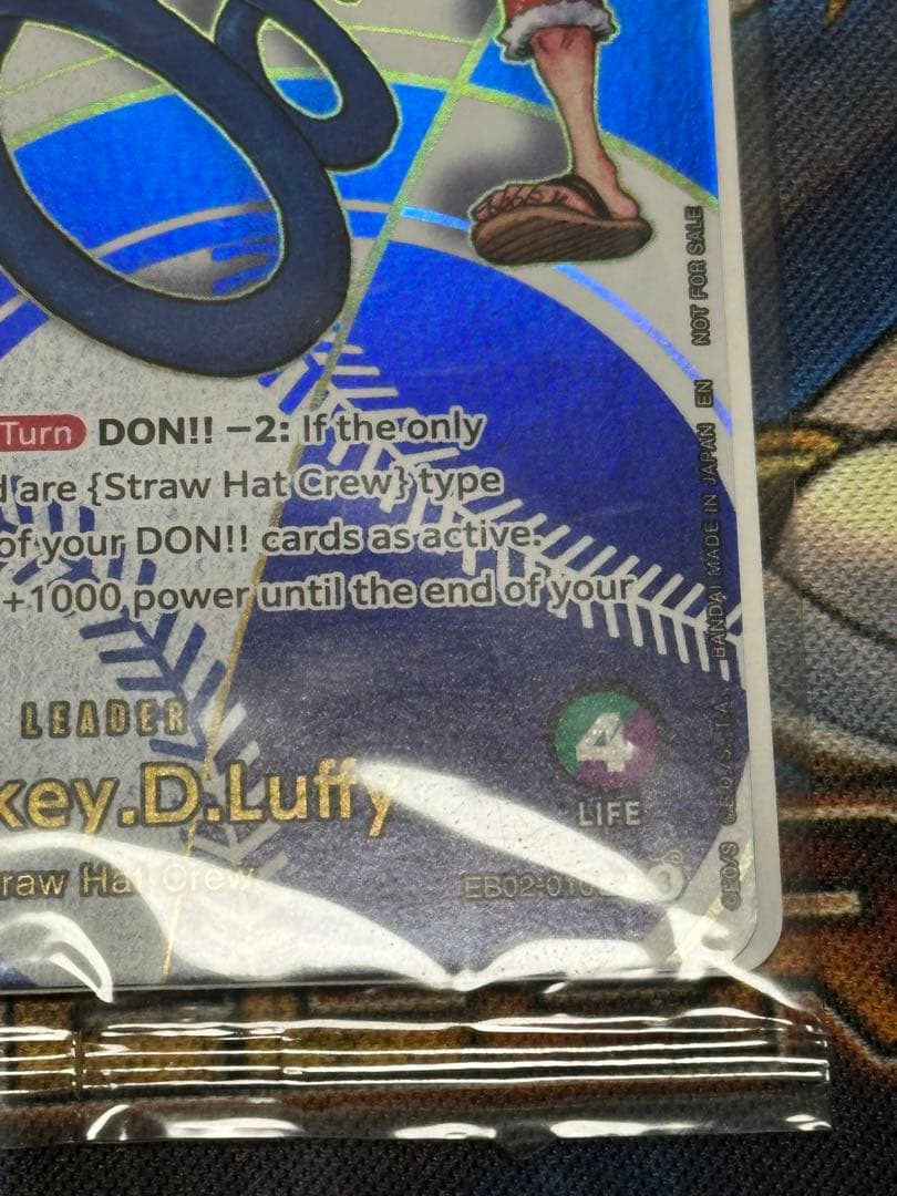 【新品未開封】モンキーDルフィ　ドジャース　プロモ　EB02-010