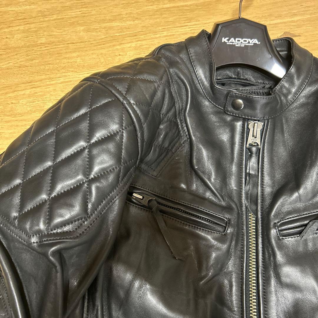 KADOYA ブラックライダージャケット