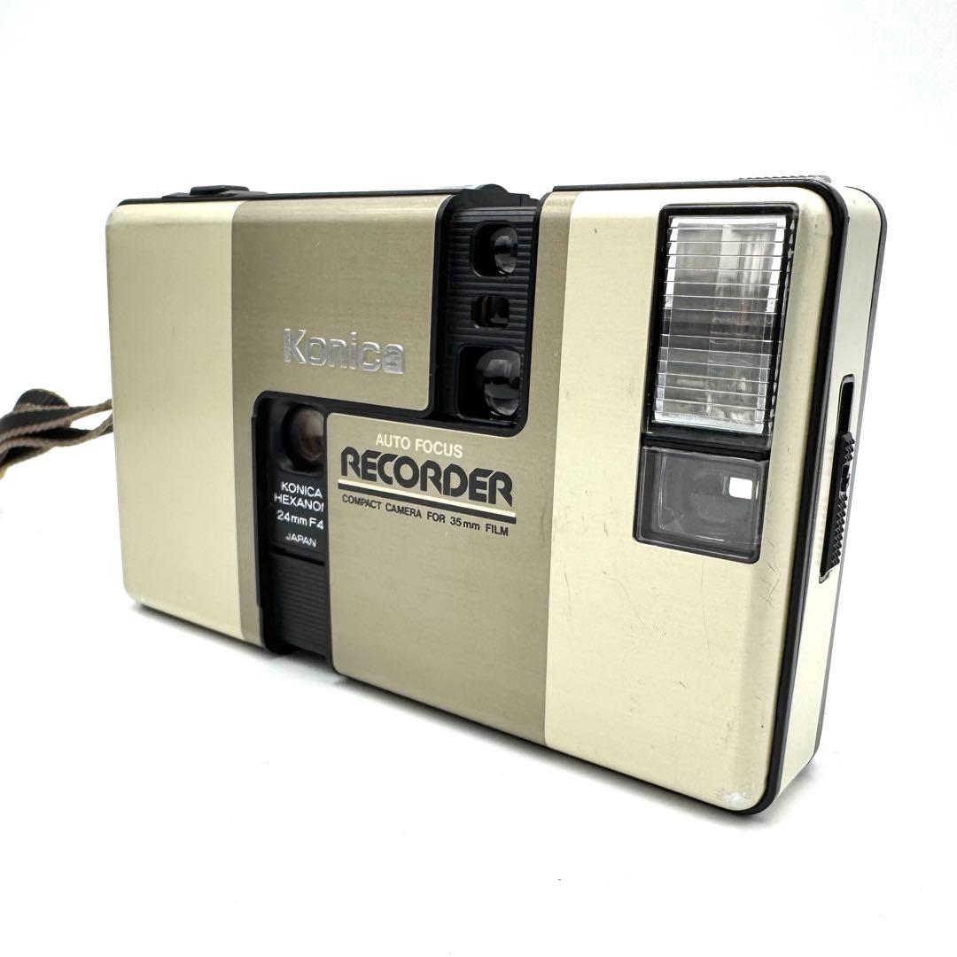 ❁希少動作品❁Konica コニカRECORDERコニカ レコーダー